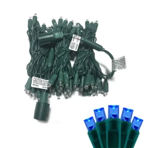 Blue 5 mm LED Mini Light Set