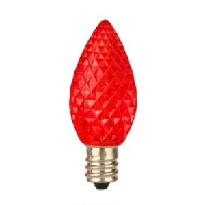 C7 Red LED Bulbs E12 Bases (SMD)