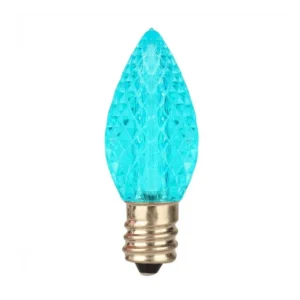 C7 Teal LED Bulbs E12 Bases (SMD)