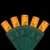 Orange LED Mini Lights Set