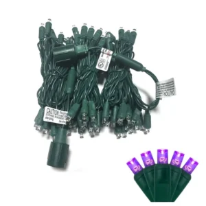 Purple 5 mm LED Mini Light Set