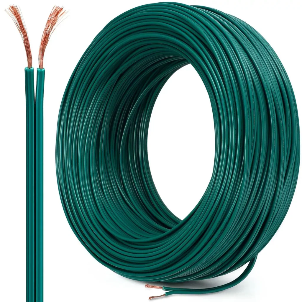 Green Zip Cord Wire