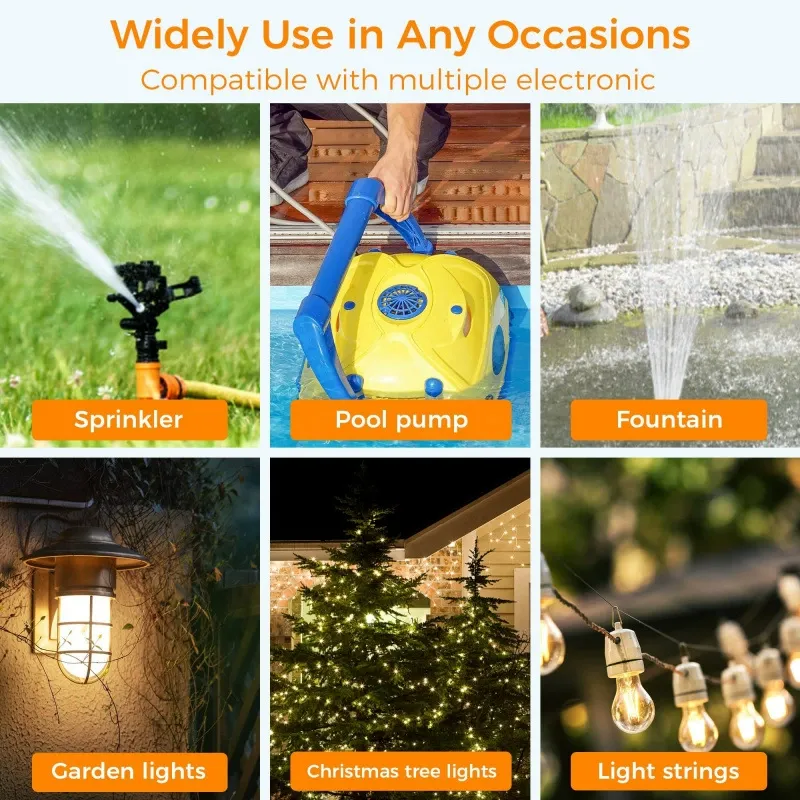 Outdoor Timer for Christmas Lights