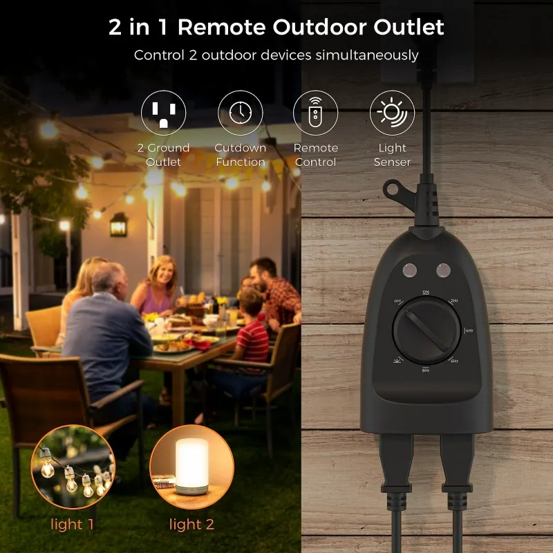 Outdoor Timer for Christmas Lights