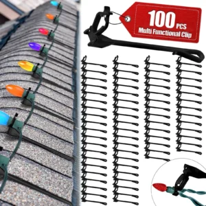 Black Multi Function Light Clips